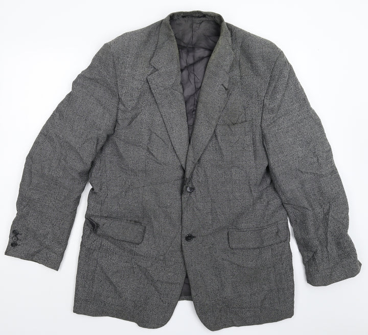 Preworn Mens Grey   Jacket Suit Jacket Size 44