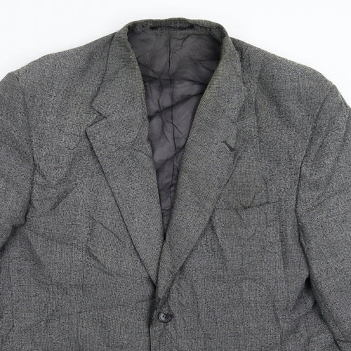 Preworn Mens Grey   Jacket Suit Jacket Size 44