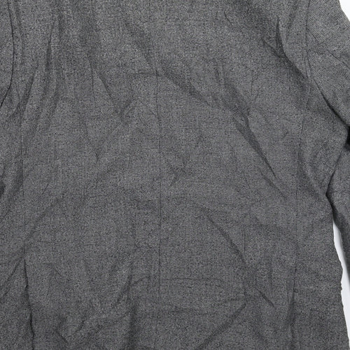 Preworn Mens Grey   Jacket Suit Jacket Size 44