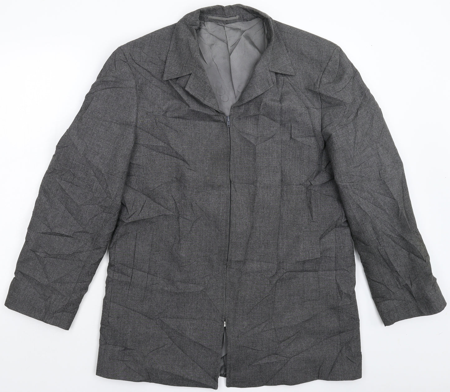 Tom Wolfe Mens Grey   Jacket Blazer Size M
