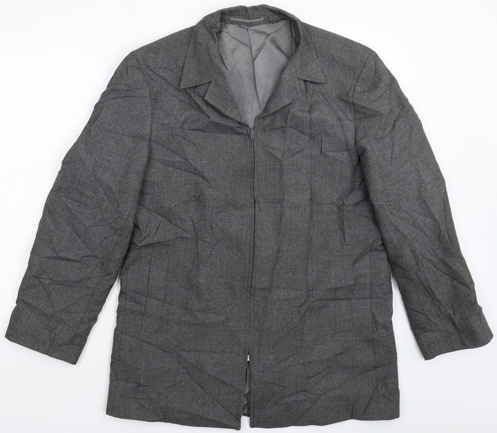 Tom Wolfe Mens Grey   Jacket Blazer Size M