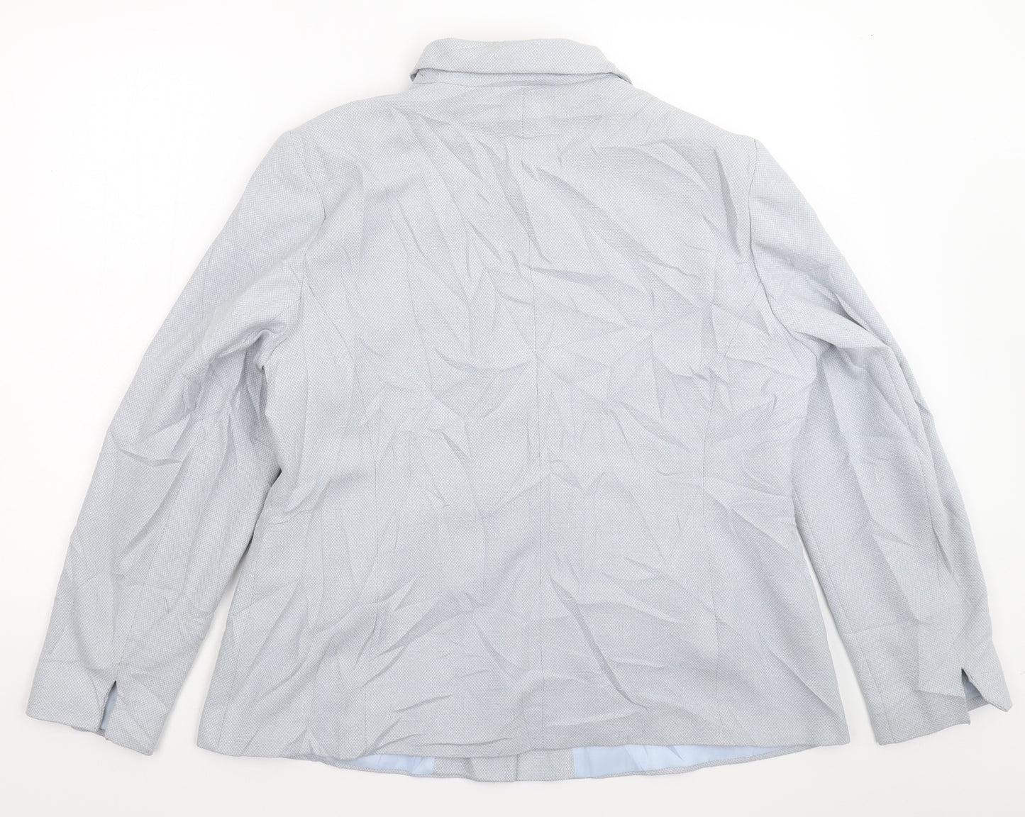 AMARANTO Womens Grey   Jacket Blazer Size 20