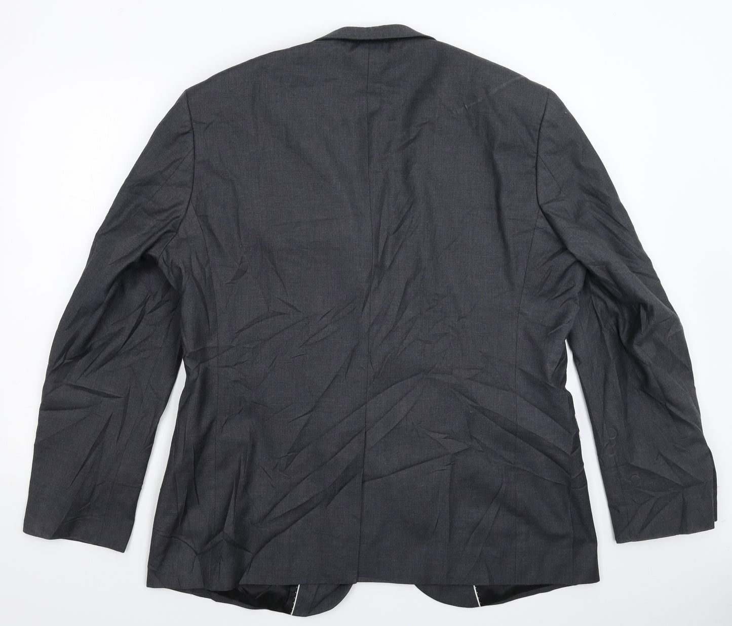 Cedar Wood State Mens Grey   Jacket Suit Jacket Size 46