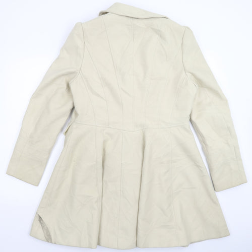 F&F Womens Beige   Pea Coat Coat Size 18