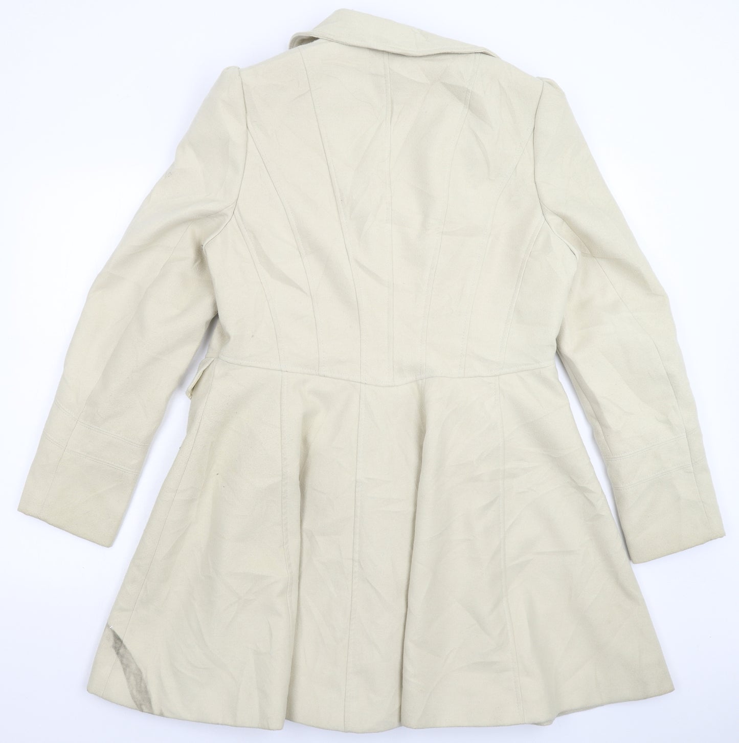 F&F Womens Beige   Pea Coat Coat Size 18