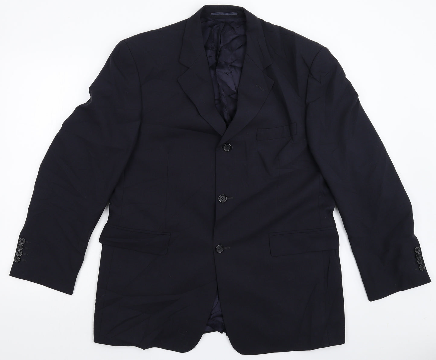 You Mens Blue   Jacket Suit Jacket Size 42