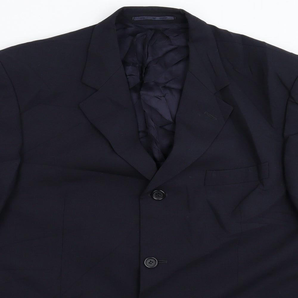You Mens Blue   Jacket Suit Jacket Size 42