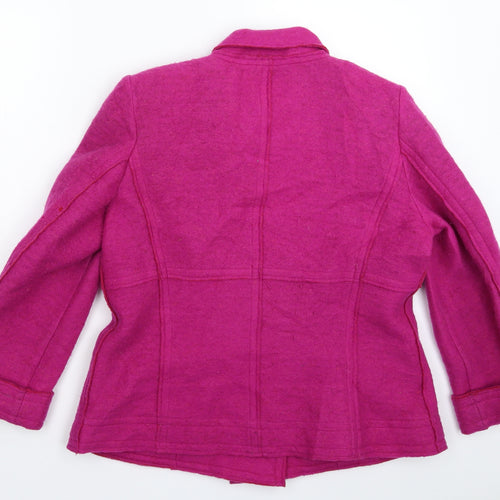 Verse Womens Pink   Jacket Blazer Size L