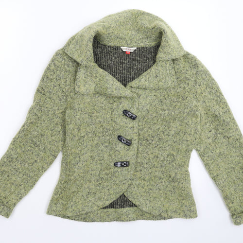 FSR Womens Grey  Knit Jacket Blazer Size 8