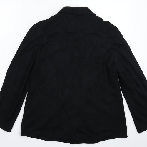 Laurel Womens Black   Jacket Blazer Size 12