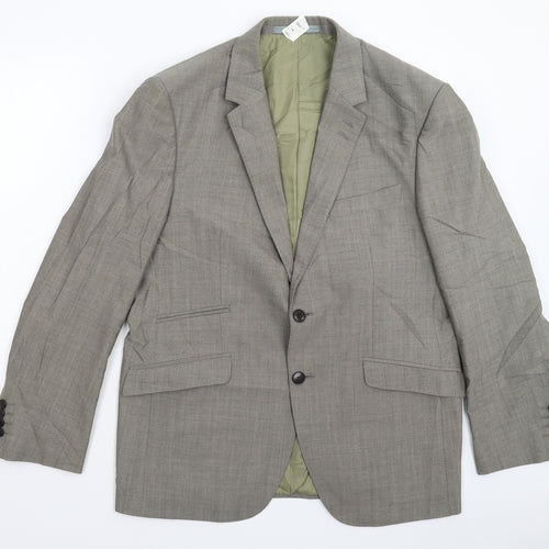 Marks and Spencer Mens Grey   Jacket Suit Jacket Size 40