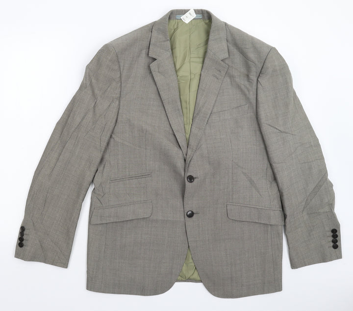 Marks and Spencer Mens Grey Jacket Suit Jacket Size 40