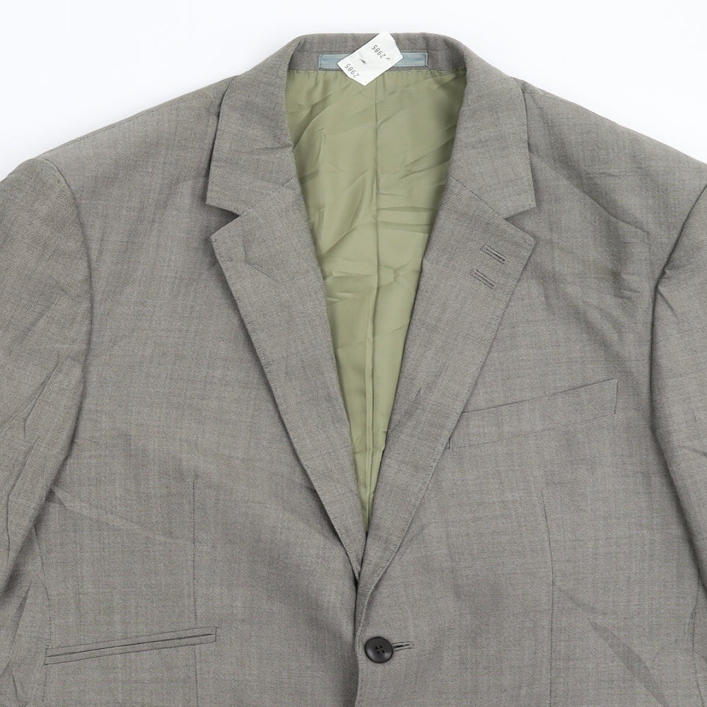 Marks and Spencer Mens Grey   Jacket Suit Jacket Size 40