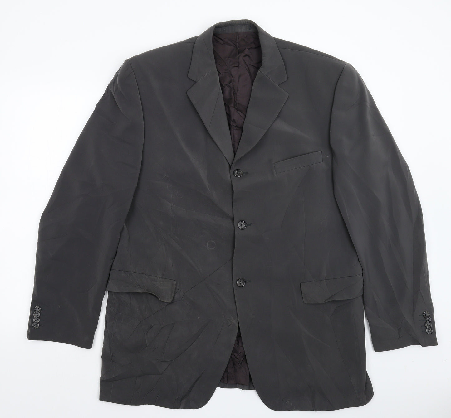 Charly's Company Mens Grey   Jacket Suit Jacket Size 44