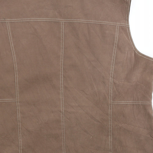 Joella Di Marco Womens Grey   Gilet Jacket Size 24