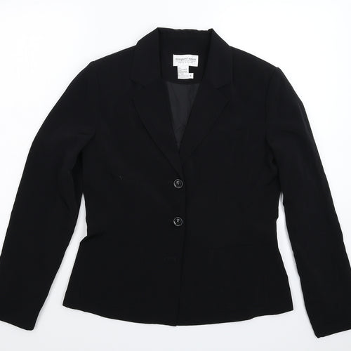 Newport News Womens Black   Jacket Suit Jacket Size M
