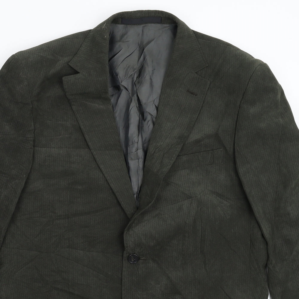 Marks and Spencer Mens Grey   Jacket Suit Jacket Size 38