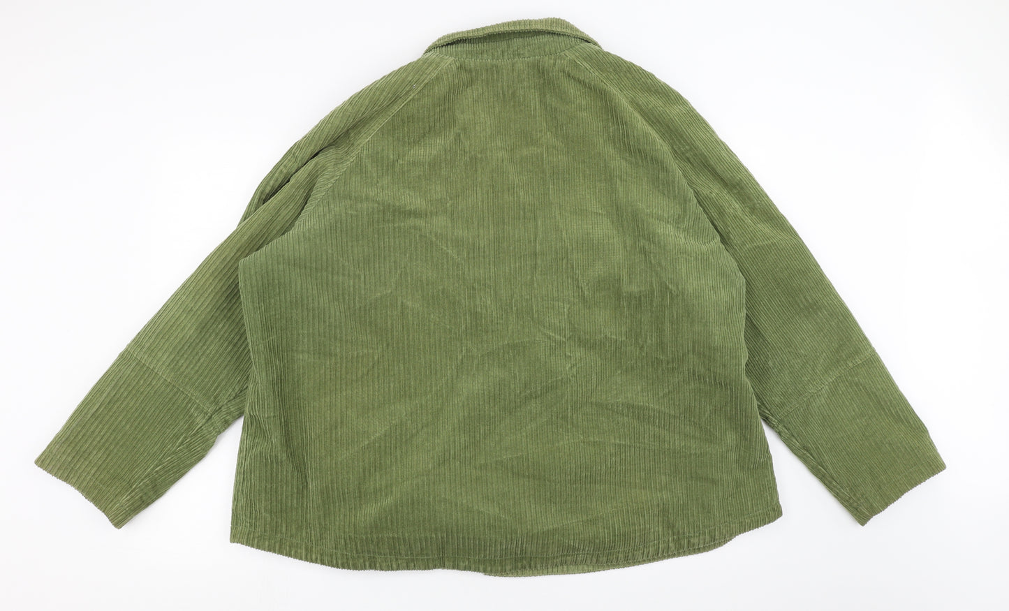 Sainsburys  Womens Green  Corduroy Jacket  Size 24