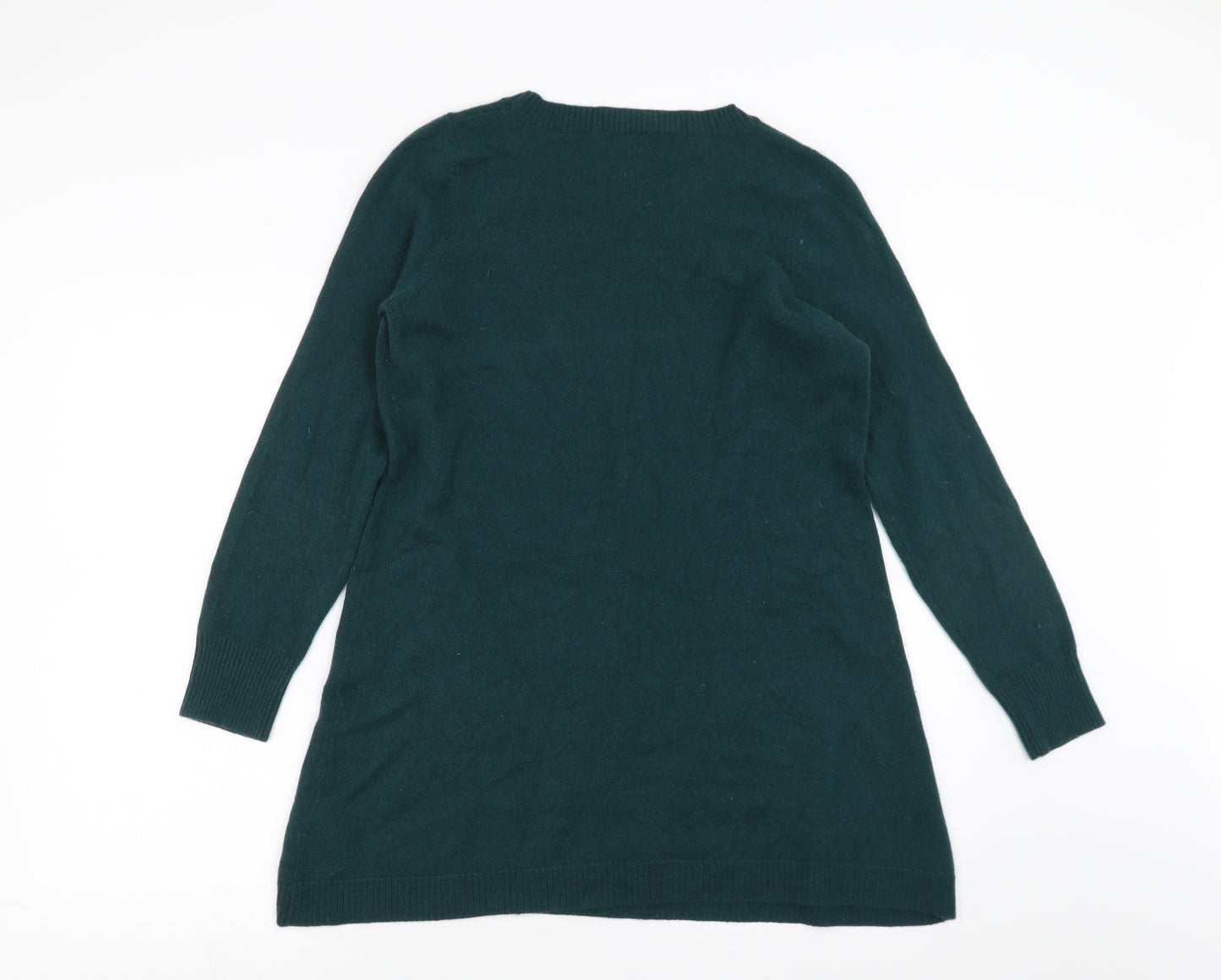 Marks and Spencer Womens Green  Knit Pullover Jumper Size 12