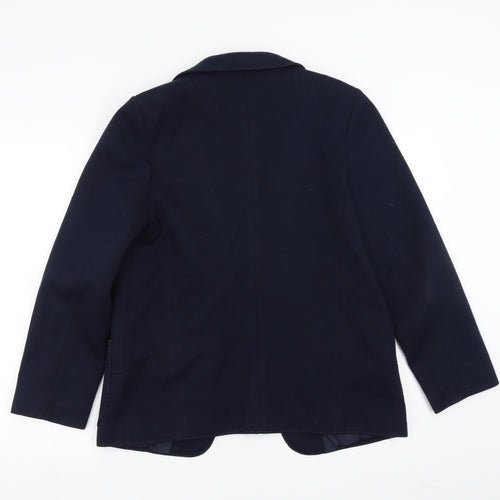 Preworn Womens Blue   Jacket Blazer Size 12
