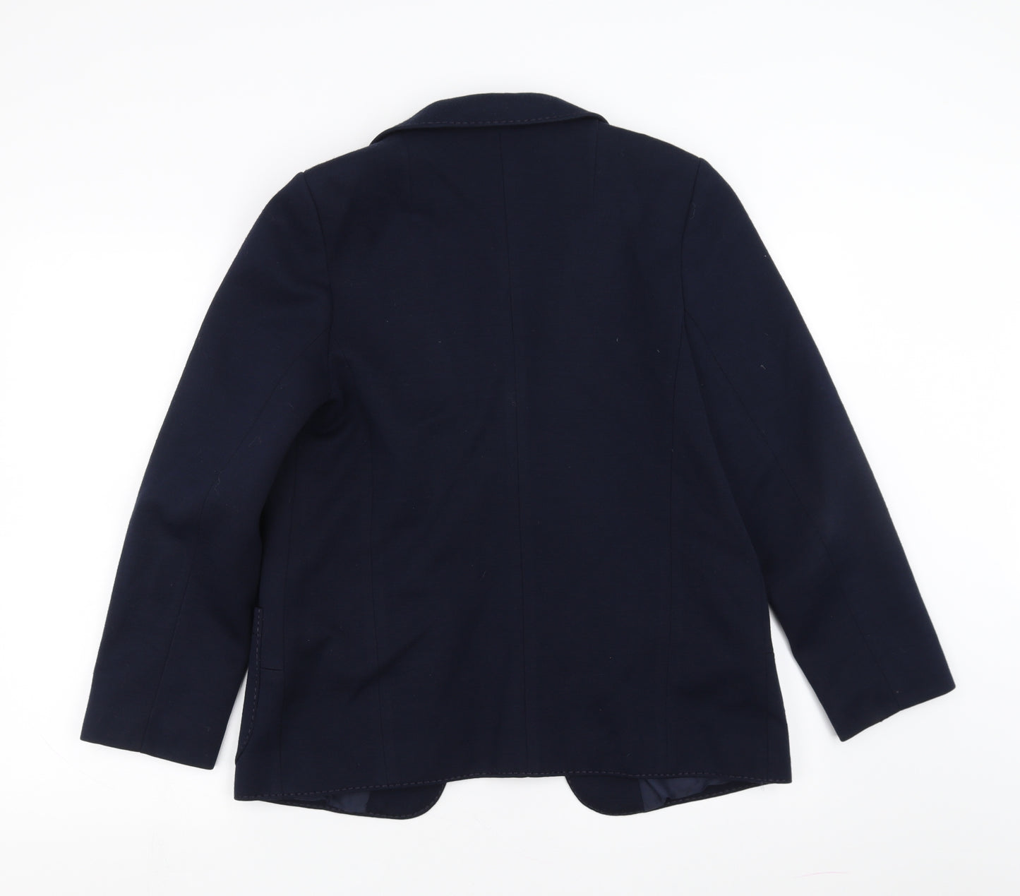 Preworn Womens Blue   Jacket Blazer Size 12