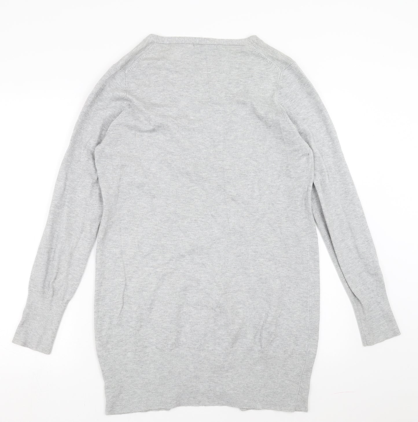 DUNNES Womens Grey   Cardigan Jumper Size 14