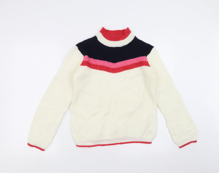 Dunnes Stores Womens Ivory Pullover Jumper Size S - 31in chest