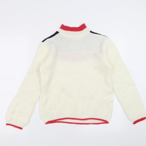 Dunnes Stores Womens Ivory   Pullover Jumper Size S  - 31in chest