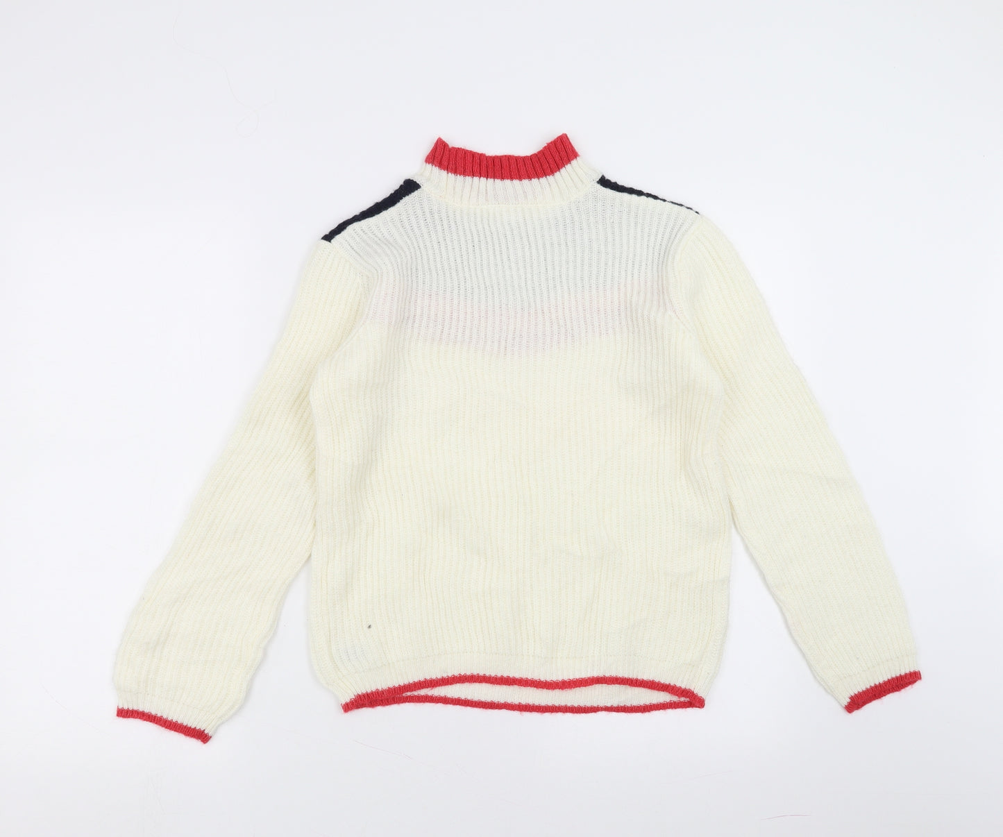Dunnes Stores Womens Ivory   Pullover Jumper Size S  - 31in chest
