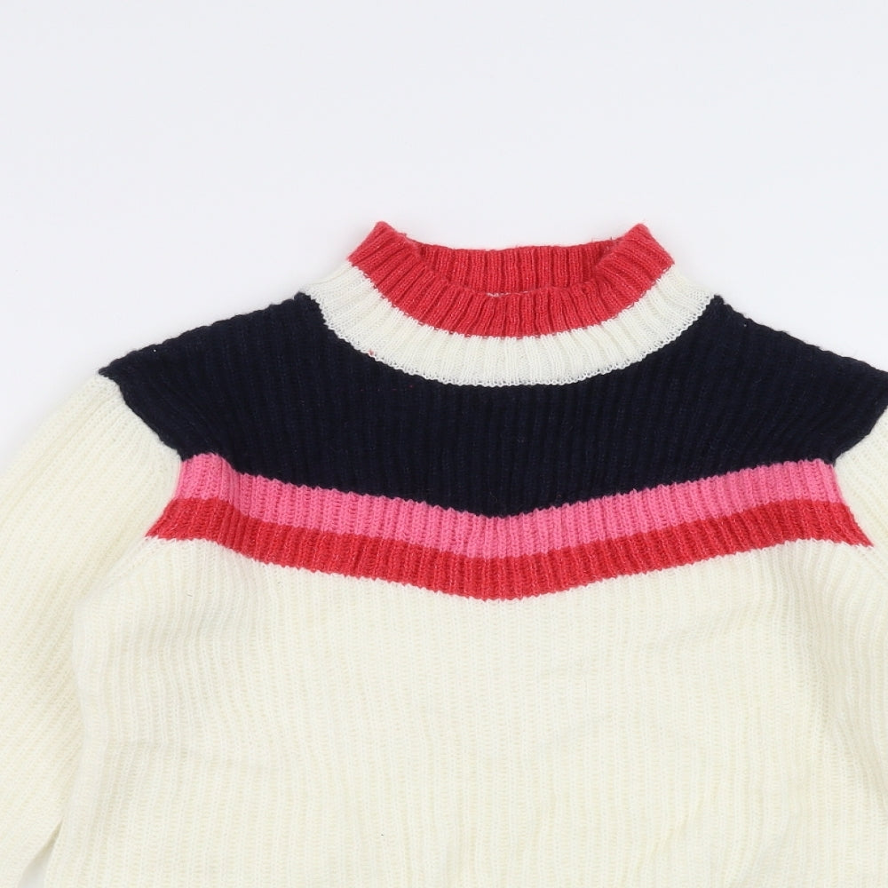 Dunnes Stores Womens Ivory   Pullover Jumper Size S  - 31in chest