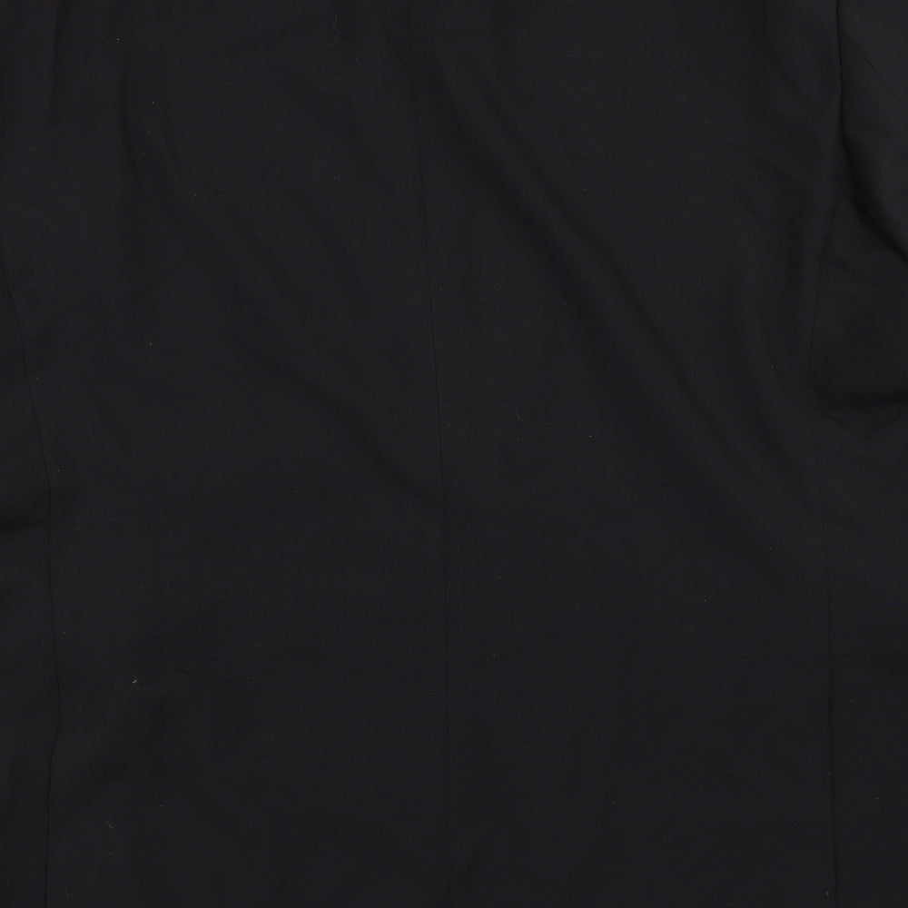 Impressions Mens Black   Jacket Suit Jacket Size 50  - Long Length