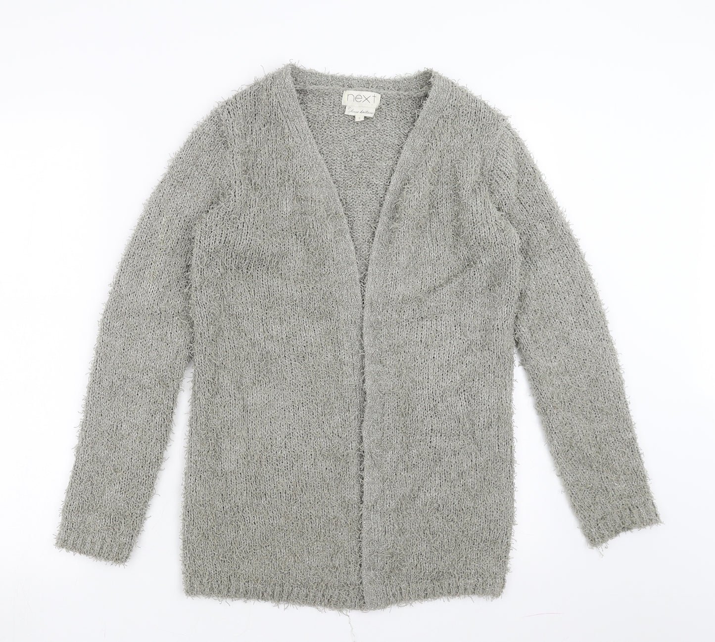 NEXT Womens Grey   Cardigan Jumper Size S  - green/grey