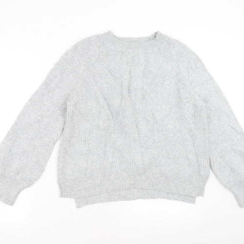 Marks and Spencer Womens Grey   Pullover Jumper Size M