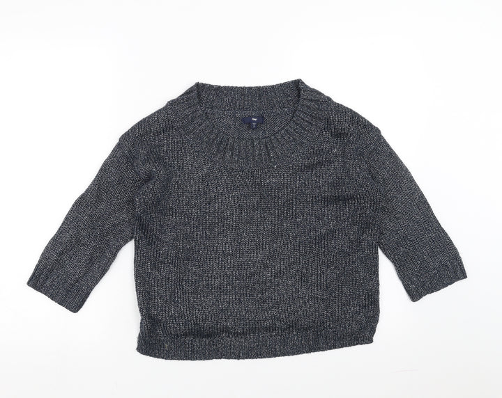 Gap Womens Blue Pullover Jumper Size S