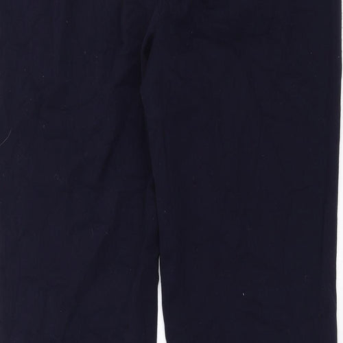 Marks and Spencer Womens Blue   Trousers  Size 10 L28 in - bootleg