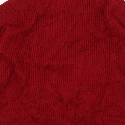 Marks and Spencer Mens Red   Pullover Jumper Size S