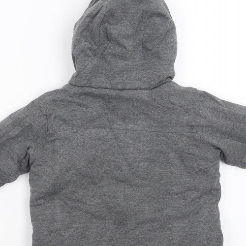 George Boys Grey   Jacket  Size 12-18 Months  - fleece lined