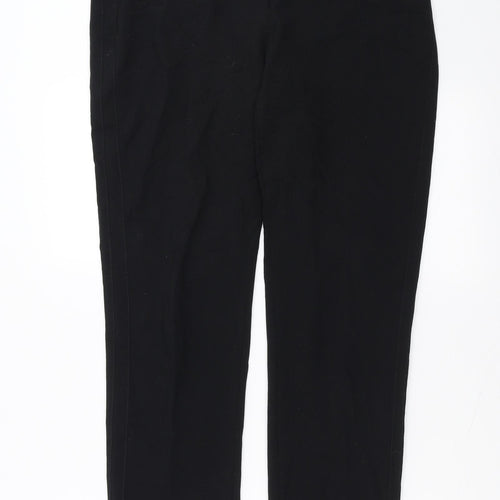 Marks and Spencer Womens Black   Trousers  Size 12 L29 in