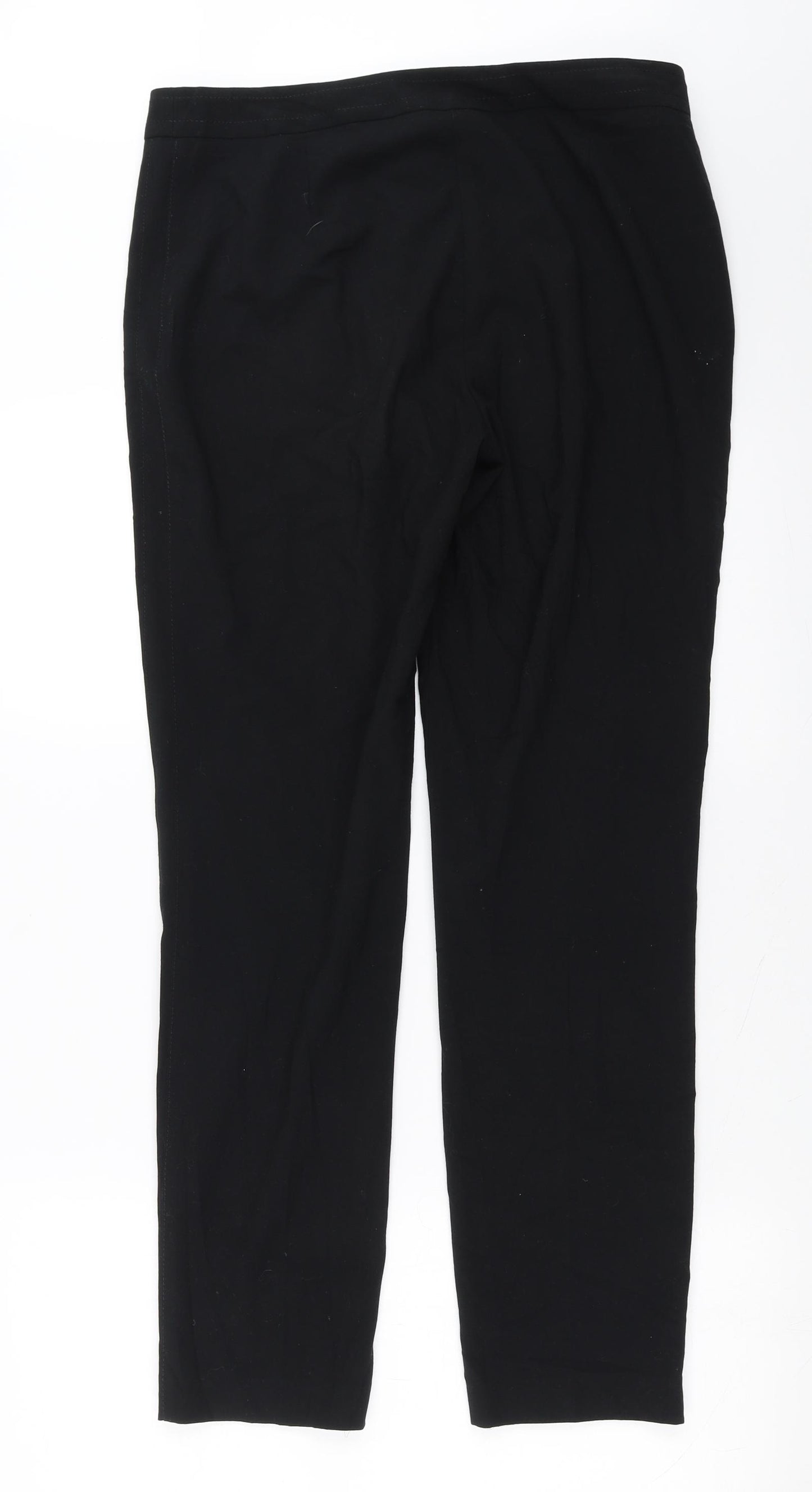 Marks and Spencer Womens Black   Trousers  Size 12 L29 in