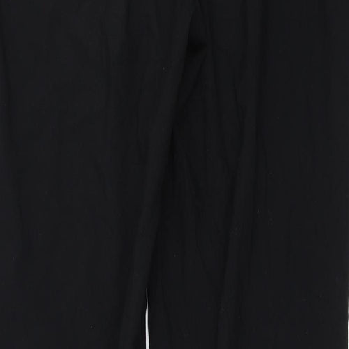 Marks and Spencer Womens Black   Trousers  Size 12 L29 in