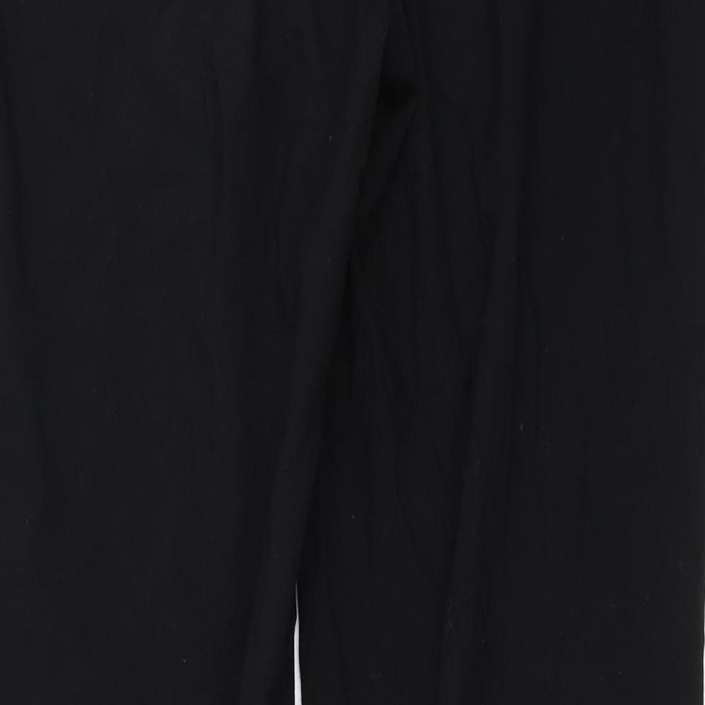 Marks and Spencer Womens Black   Trousers  Size 12 L29 in