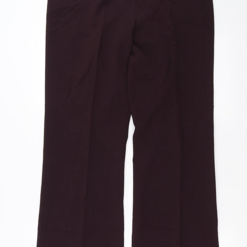 Wallis Womens Purple   Trousers  Size 14 L32 in