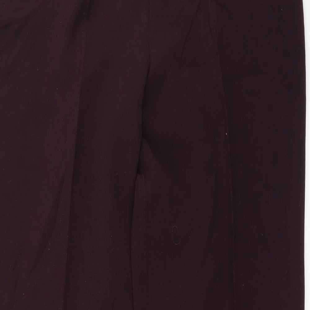 Wallis Womens Purple   Trousers  Size 14 L32 in