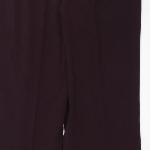 Wallis Womens Purple   Trousers  Size 14 L32 in