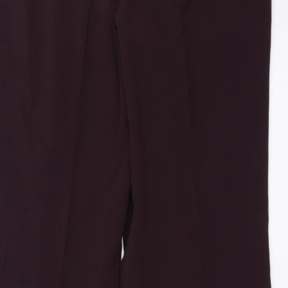 Wallis Womens Purple   Trousers  Size 14 L32 in