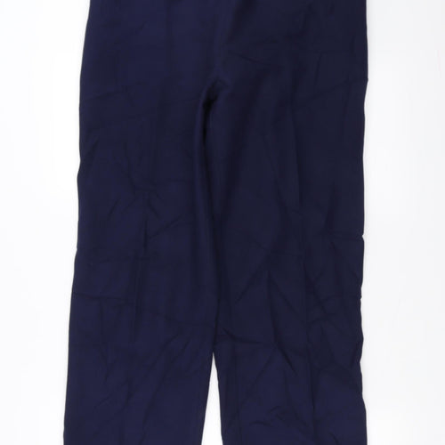 st Michael Womens Blue   Trousers  Size 18 L29 in