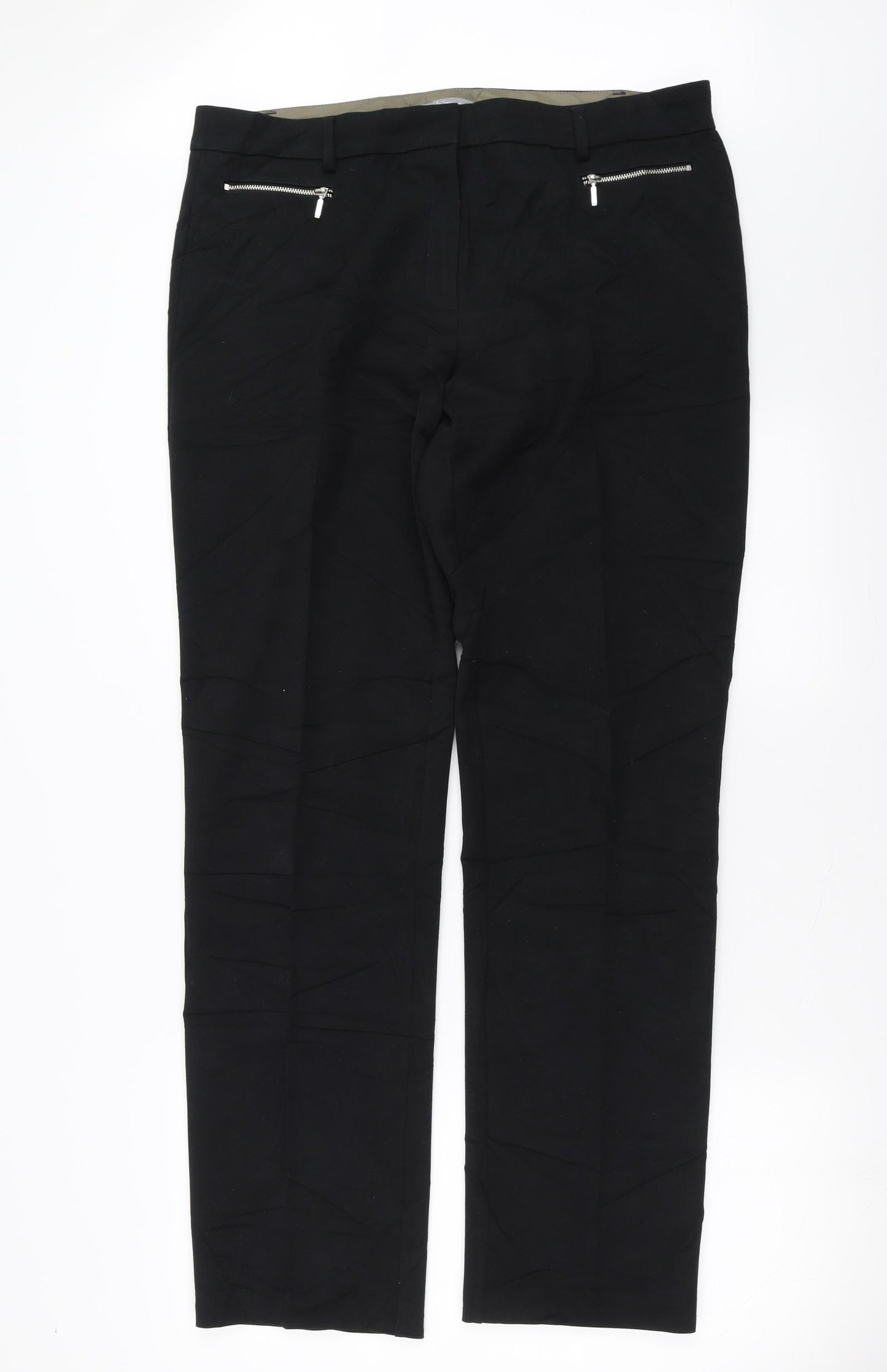 Marks and Spencer Womens Black   Trousers  Size 38 in L32 in