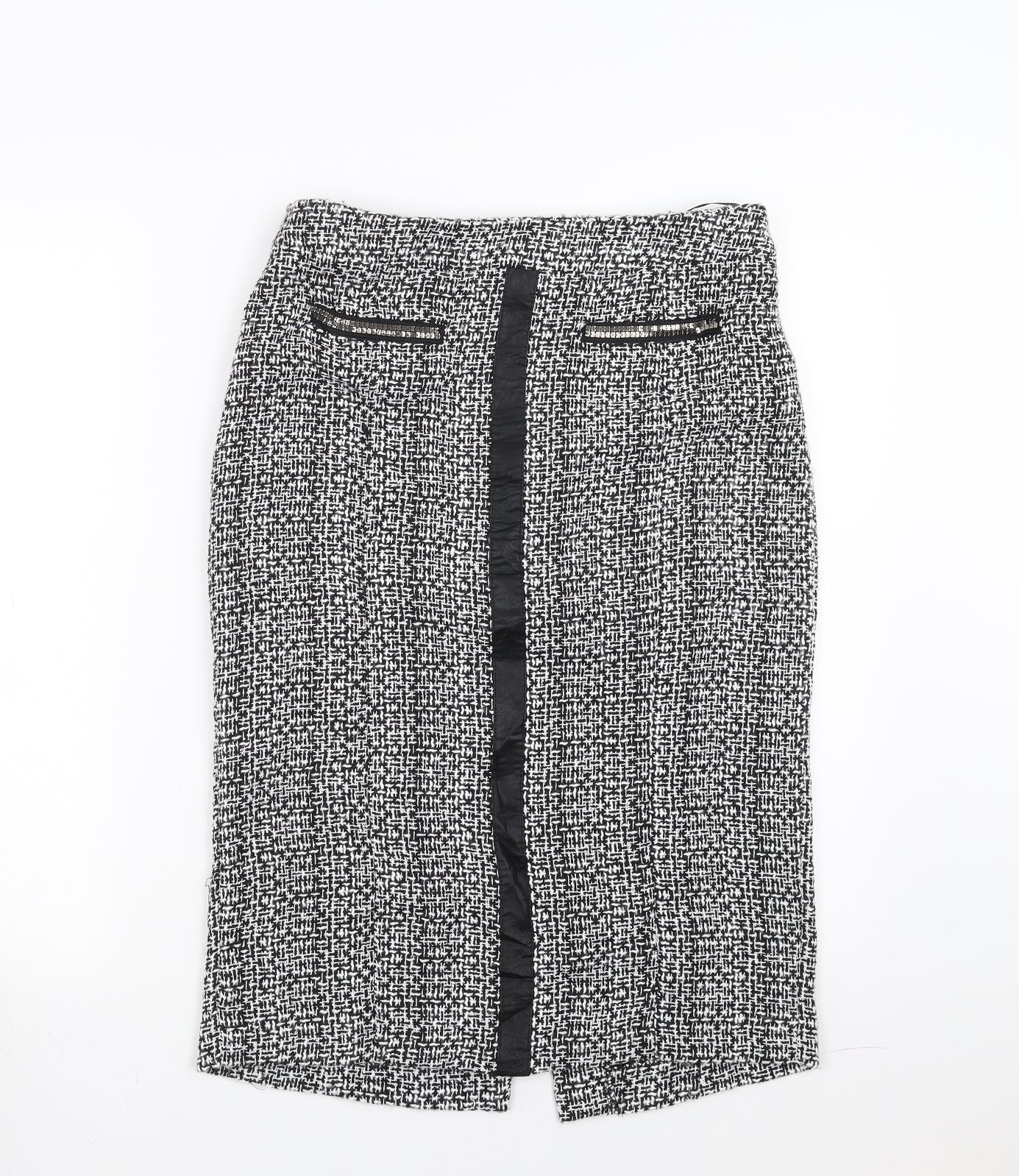 Preworn Womens Black   Straight & Pencil Skirt Size 30 in