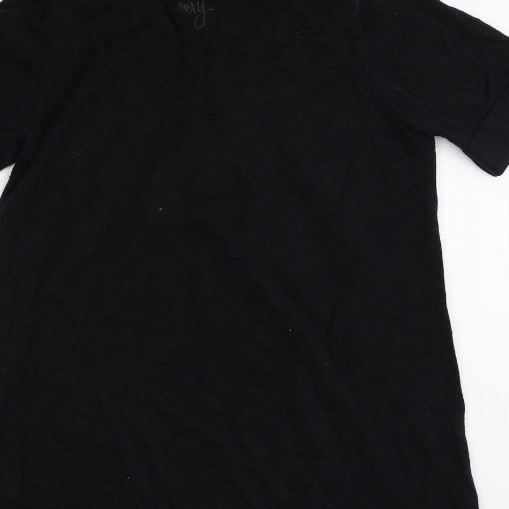 ROXY Womens Black   Pullover Jumper Size L