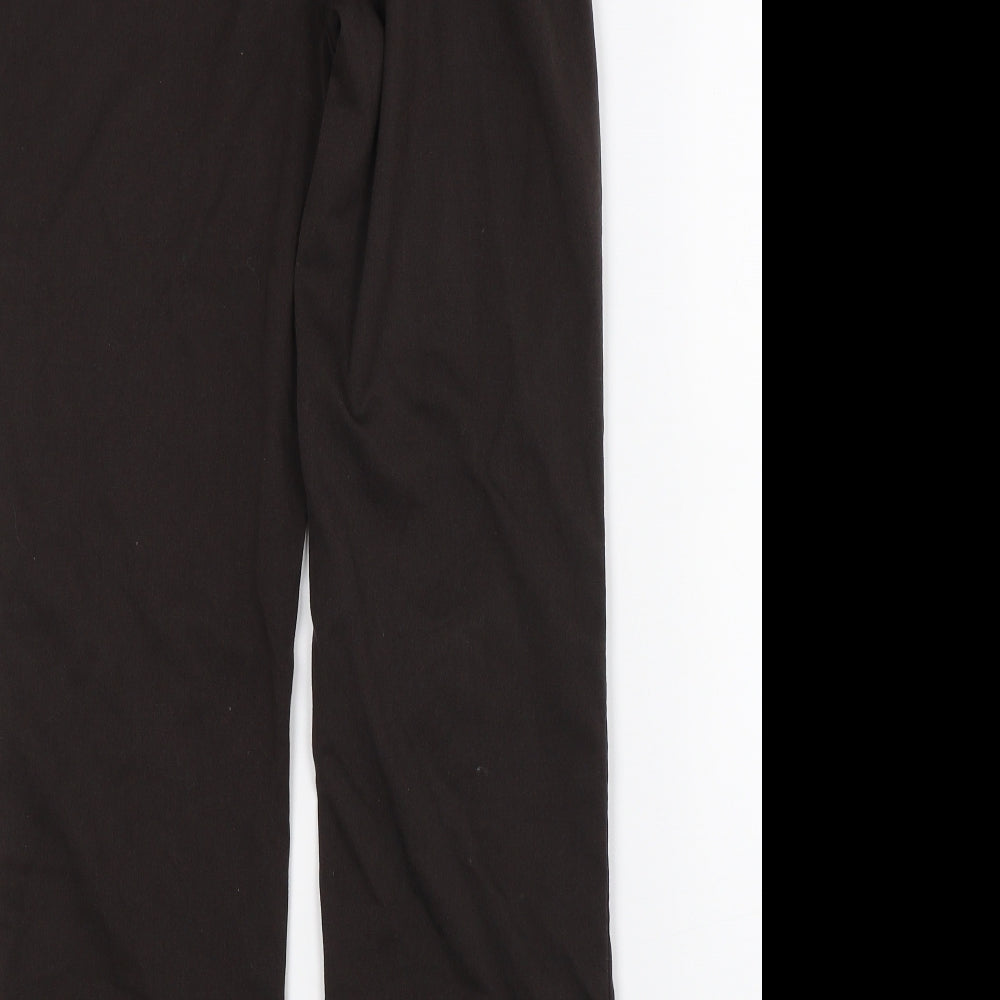 Preworn Womens Brown   Trousers  Size 14 L29 in